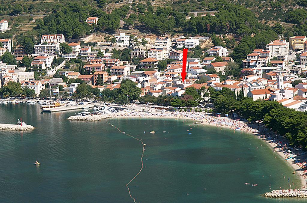 Apartments Melinda Baška Voda Eksteriør bilde